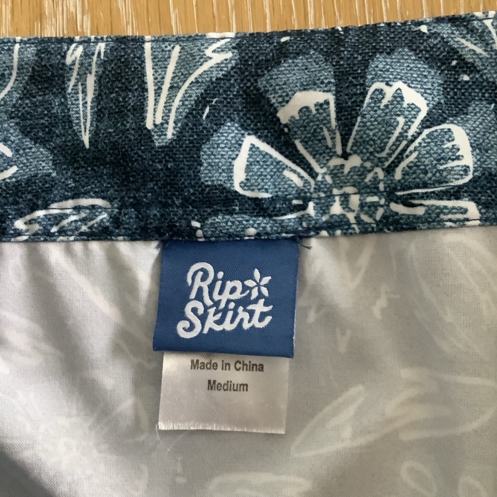 RipSkirt Hawaii Rustica Denim Medium Length 3 - Picture 9 of 10